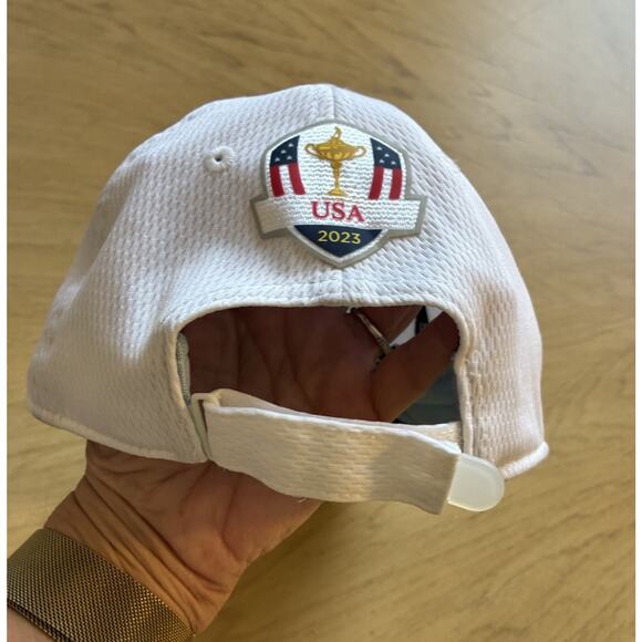 USA HAT Ryder Cup Practice Rounds New Era 9TWENTY White golf hat Women’s America main image 6